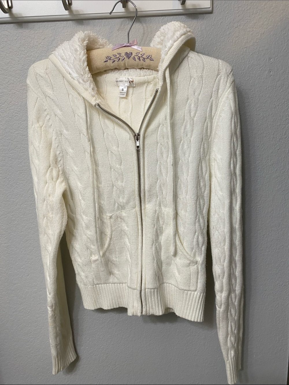 Hooded Zipper Sweater